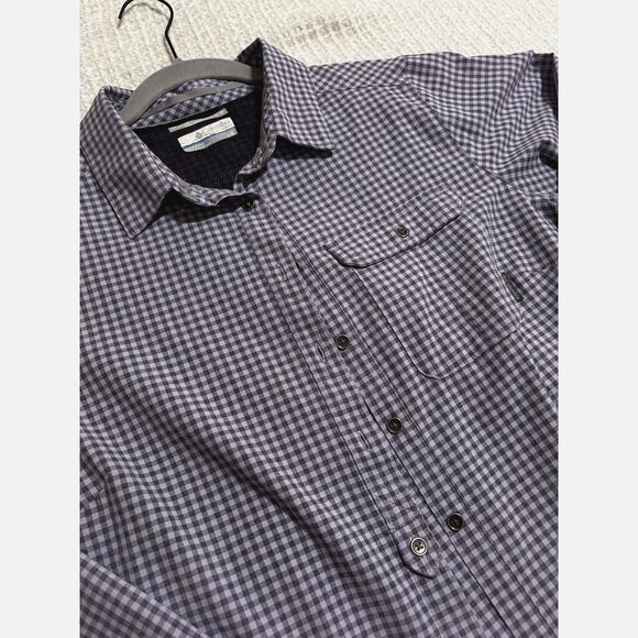 Columbia Omni-Shade Mens L Sun Protection Gorpcore Hiking Fishing Outdoor - Picture 3 of 9